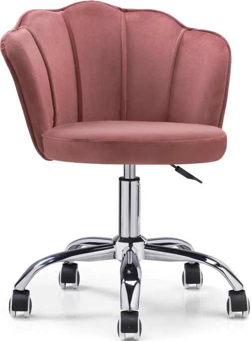 Офисное кресло Bud, розовый / хром