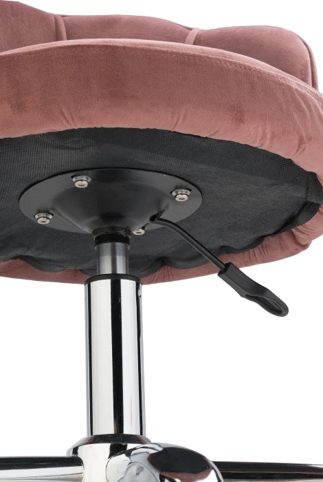 Офисное кресло Bud, розовый / хром