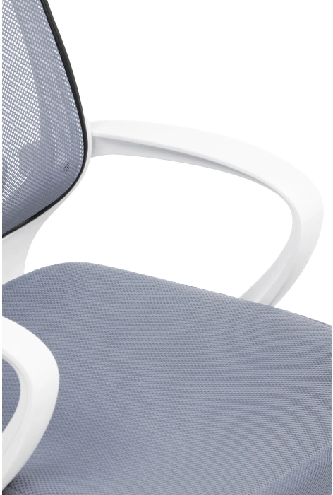 Компьютерное кресло Ergoplus, light gray / white