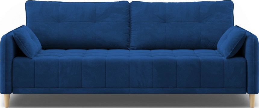 Диван прямой Тадеуш, модель 043, Velutto 26 (синий)
