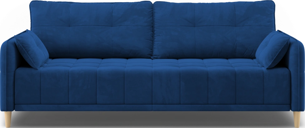 Диван прямой Тадеуш, модель 043, Velutto 26 (синий)