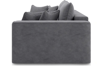 Диван прямой Венте, модель 035, Germes Grafit (серый)