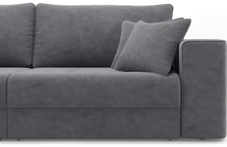 Диван прямой Венте, модель 035, Germes Grafit (серый)
