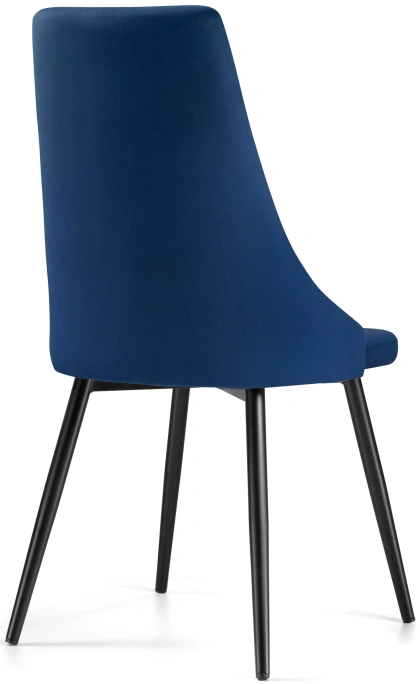 Стул Нараян, мягкий, velutto 26 / черный