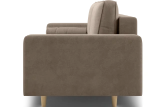 Диван прямой Campo, модель 044, Ultra Beige (бежевый)