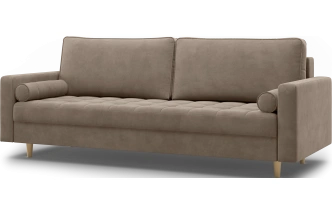 Диван прямой Campo, модель 044, Ultra Beige (бежевый)