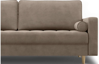 Диван прямой Campo, модель 044, Ultra Beige (бежевый)