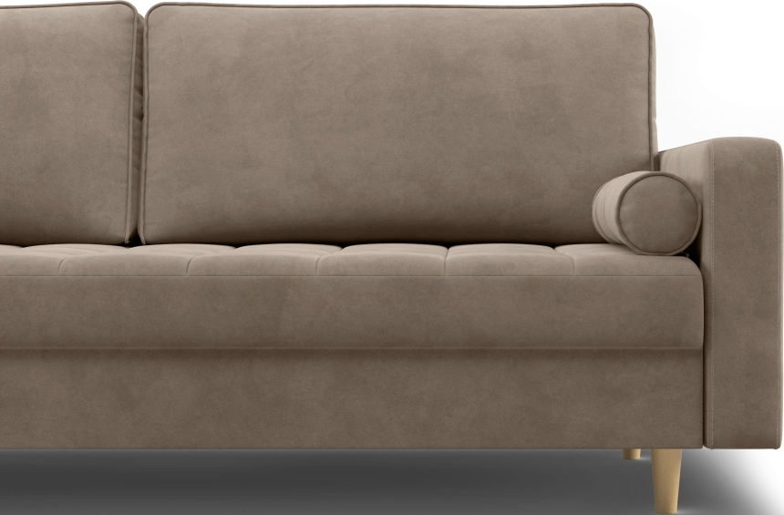 Диван прямой Campo, модель 044, Ultra Beige (бежевый)