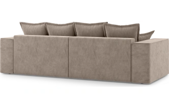 Диван прямой Конте, модель 036, Germes Beige (бежевый)