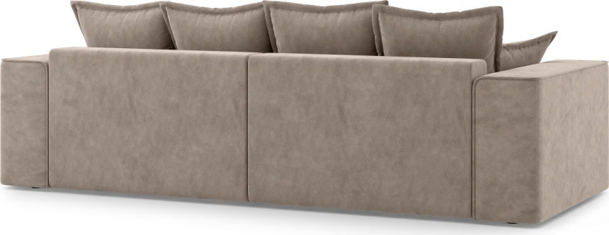 Диван прямой Конте, модель 036, Germes Beige (бежевый)