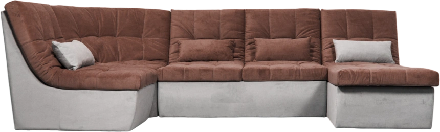 Диван угловой София 2, MONAKO-A 04, MONAKO-A 14, с задней тканью