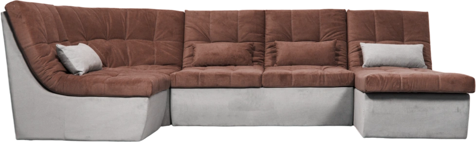 Диван угловой София 2, MONAKO-A 04, MONAKO-A 14, с задней тканью