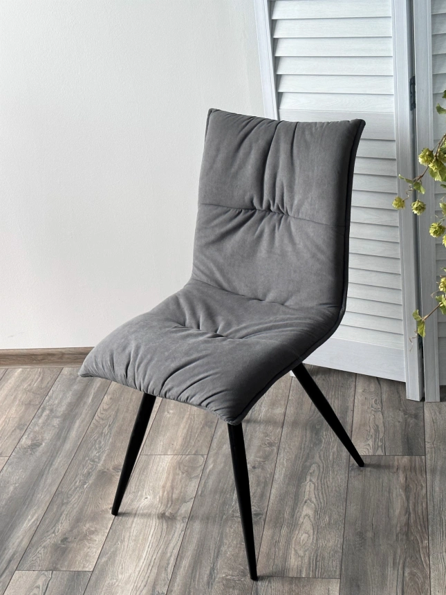 Стул Cira, мягкий, VT7002-29 Серый, без 