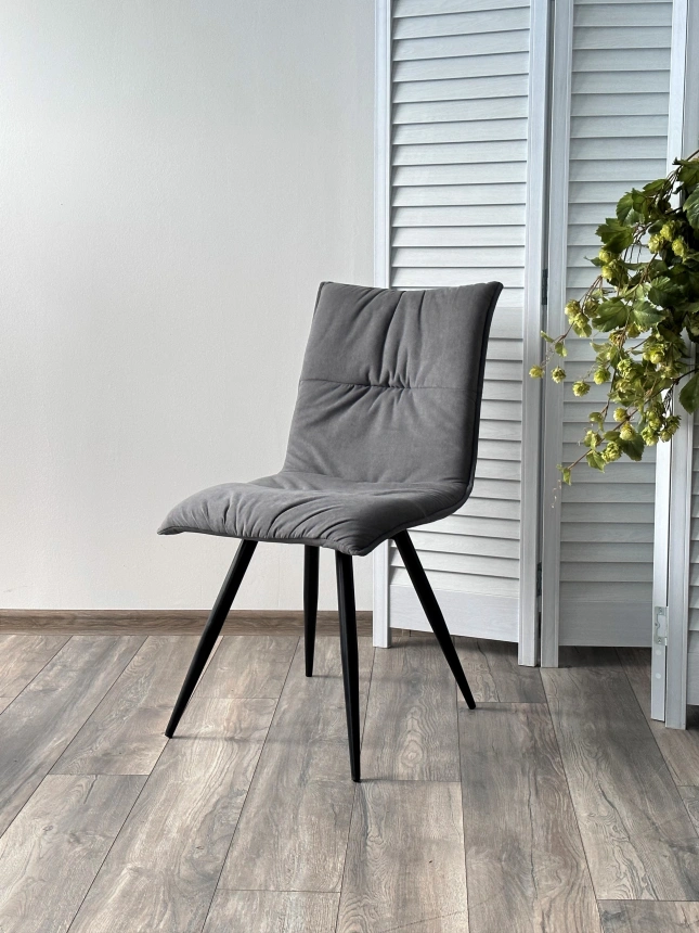 Стул Cira, мягкий, VT7002-29 Серый, без 