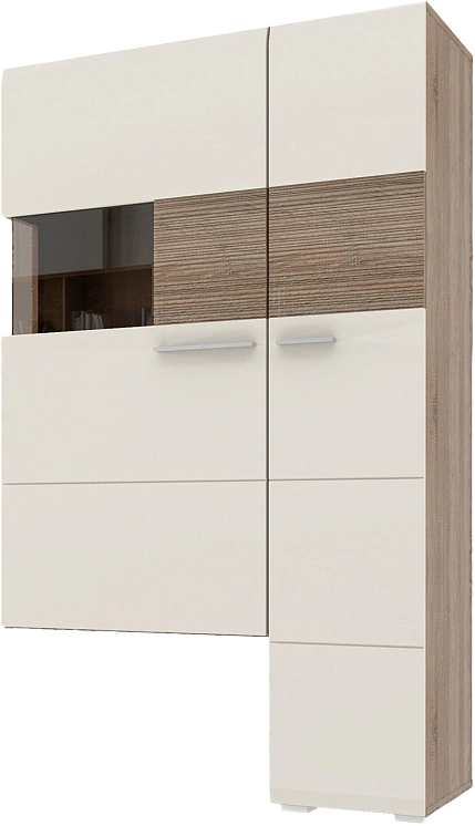 Модульная гостиная Филадельфия 1, дуб сонома трюфель / латте