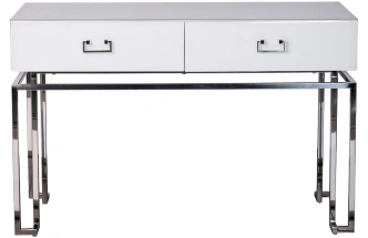 Туалетный столик KFG070-NI, белый/ хром  