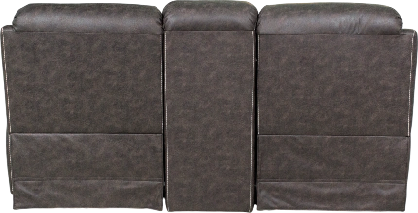 Диван прямой Азалия, электрореклайнер, двухместный, Тревел Брик / Венге / Контрастная