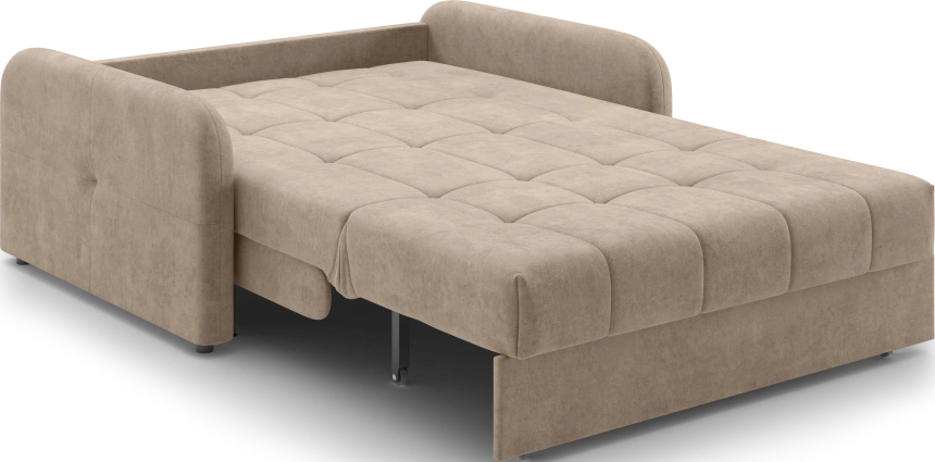 Диван прямой Гаспар 140, модель 045, Hope 05 (коричневый)