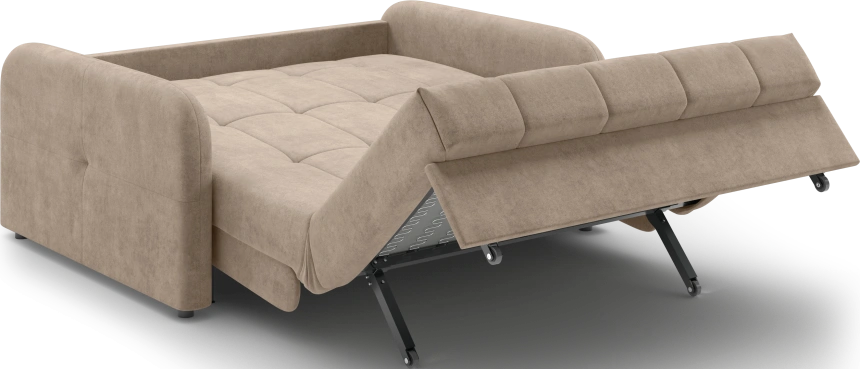 Диван прямой Гаспар 140, модель 045, Hope 05 (коричневый)