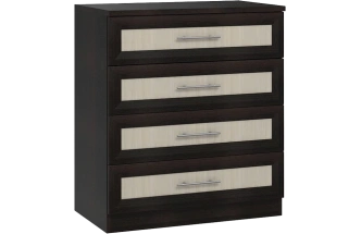 Комод Юлианна, с четырьмя ящиками,  Дуб феррара