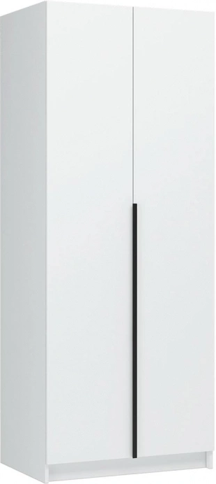 Шкаф двухдверный Широн, белый / белый