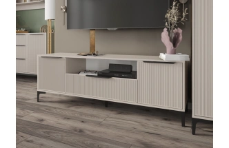 ТВ-тумба широкая Иадама, кашемир / кашемир