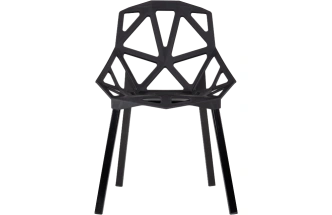 Стул One PC-015, пластиковый, черный