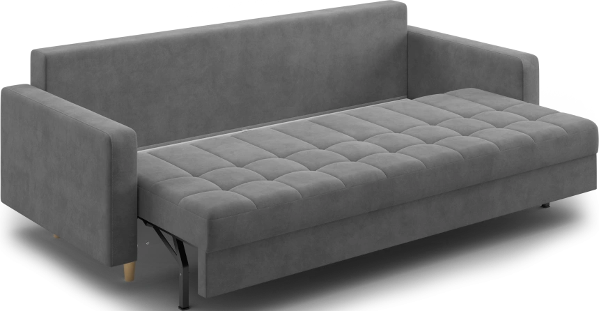 Диван прямой Campo, модель 044, Ultra Grey (серый)