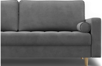Диван прямой Campo, модель 044, Ultra Grey (серый)