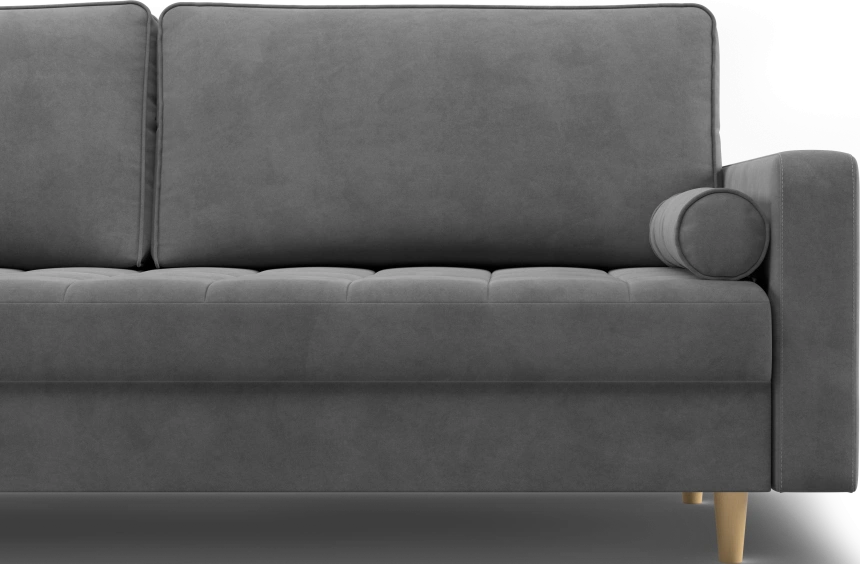 Диван прямой Campo, модель 044, Ultra Grey (серый)