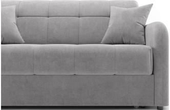 Диван прямой Гаспар 140, модель 045, Hope 08 (светло-серый)