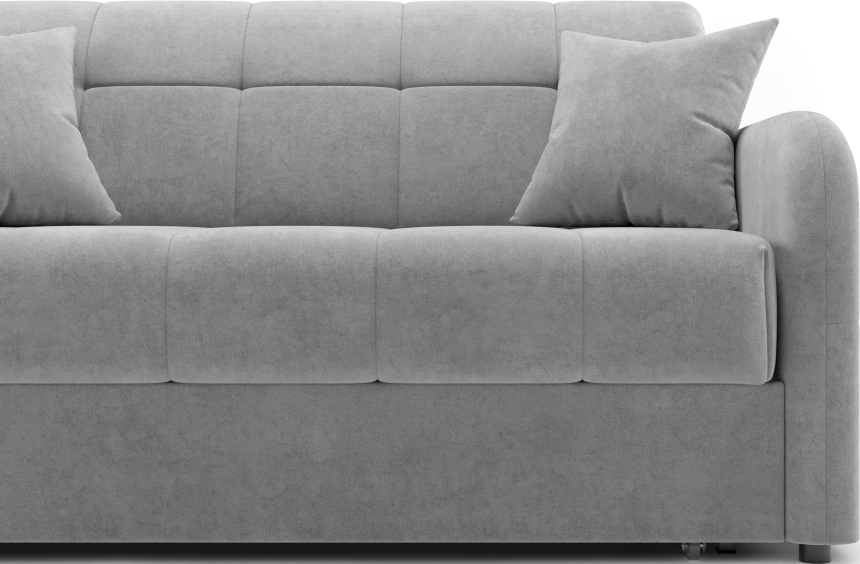 Диван прямой Гаспар 140, модель 045, Hope 08 (светло-серый)