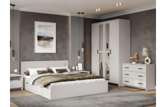 Комод Taika, с тремя ящиками, ясень анкор светлый