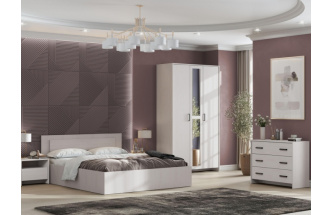 Комод Taika, с тремя ящиками, ясень анкор светлый