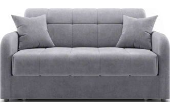 Диван прямой Гаспар 140, модель 045, Hope 09 (серый)