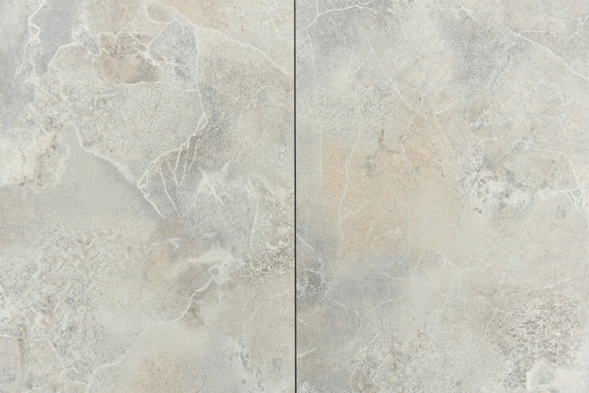 Кухонный стол Корсика, мрамор светлый, пластик, каркас черный