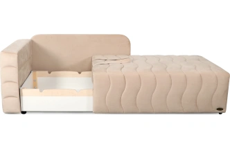 Диван-кровать Орион, правый, мора бежевый
