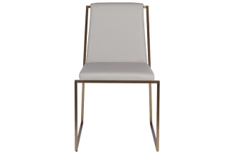 Стул 58DB-28019 , мягкий, экокожа, серый