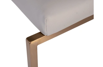 Стул 58DB-28019 , мягкий, экокожа, серый