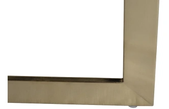 Стул 76AR-6210GOLD-BG, мягкий, велюр, бежевый / матовое золото 