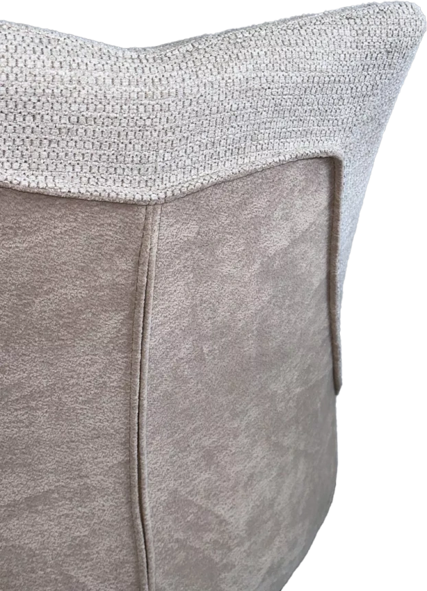 Стул Pontus, мягкий, поворотный, KN01-05 бежевый, BZ1046-11 бежевый, ткань, Шоколадное золото каркас