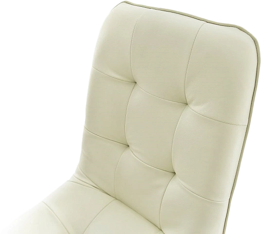 Стул Бордо, мягкий, батлер 08, экокожа, каркас паук белый 