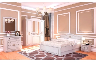 Спальный гарнитур Верона, композиция #2, кофе 10 / капучино