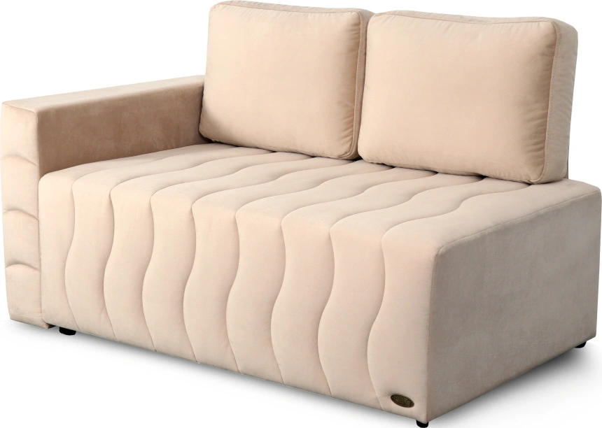 Диван-кровать Орион, левый, мора бежевый