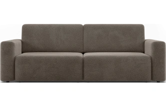 ​Диван прямой Дарио, модель 144, LANA 30 (коричневый)