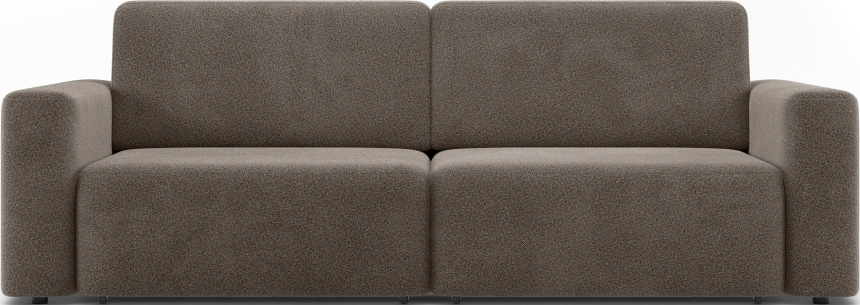 ​Диван прямой Дарио, модель 144, LANA 30 (коричневый)
