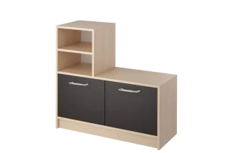 Тумба Лофт-2, Дуб кремона/Венге