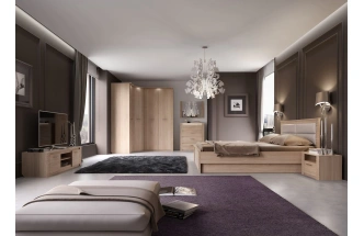 Кровать Элана 120, полутораспальная, дуб сонома