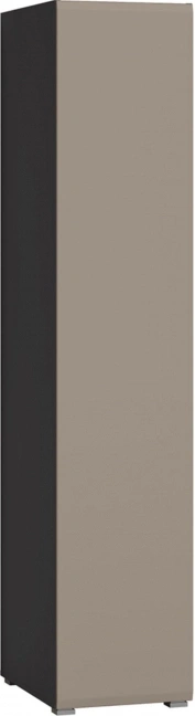 Шкаф-пенал Сейдиль, 16.313, антрацит / веллюто капучино