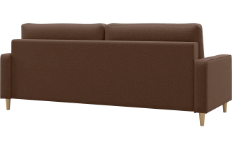 Диван прямой Lugo, модель 041, Madagascar 05 (коричневый)